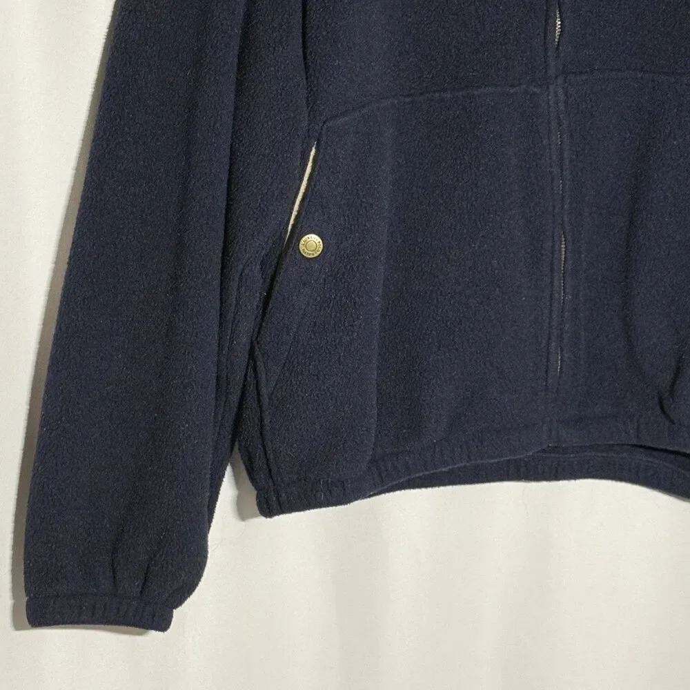 Vintage Polo Ralph Lauren Full Zip Fleece Jacket Men’s Size XXL Navy